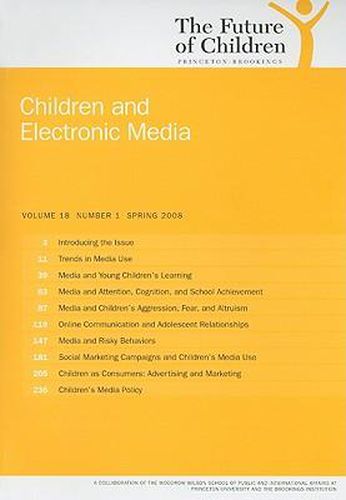 Cover image for Children and Electronic Media