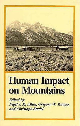 Cover image for Human Impact on Mountains