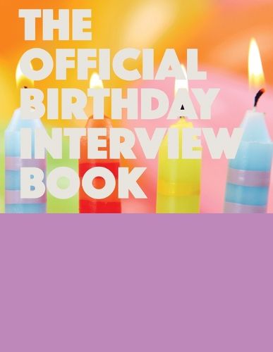 Cover image for The Official Birthday Interview Book