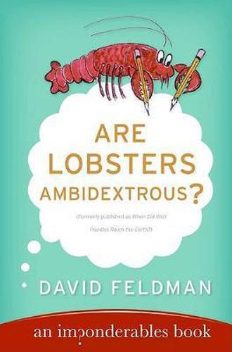 Cover image for Are Lobsters Ambidextrous?: An Imponderables Book