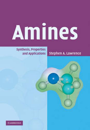 Cover image for Amines: Synthesis, Properties and Applications