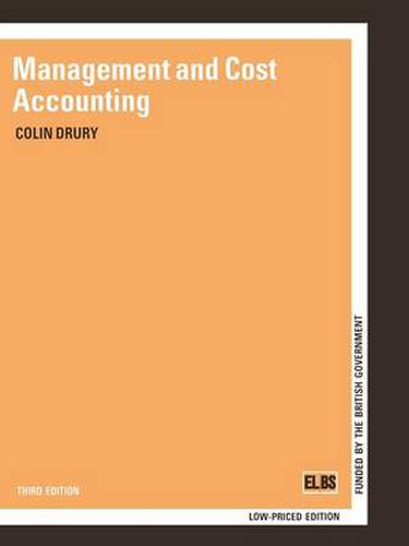 Cover image for MANAGEMENT AND COST ACCOUNTING