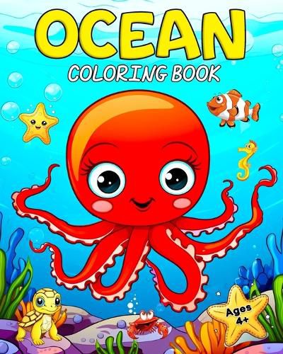 Cover image for Ocean Coloring Book