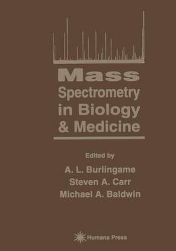 Cover image for Mass Spectrometry in Biology & Medicine