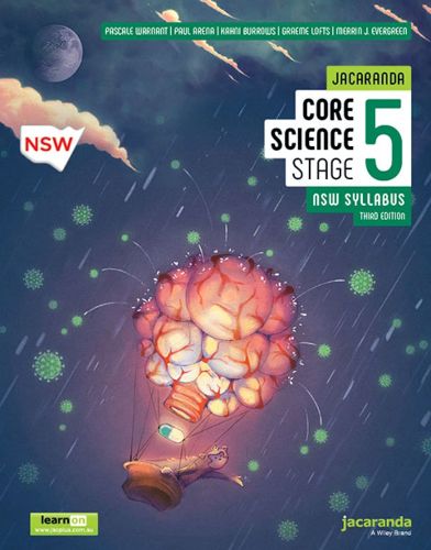 Cover image for Jacaranda Core Science Stage 5 New South Wales Australian Curriculum, 3e learnON and Print