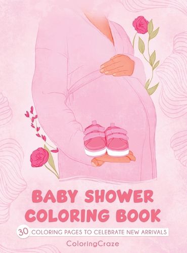 Cover image for Baby Shower Coloring Book