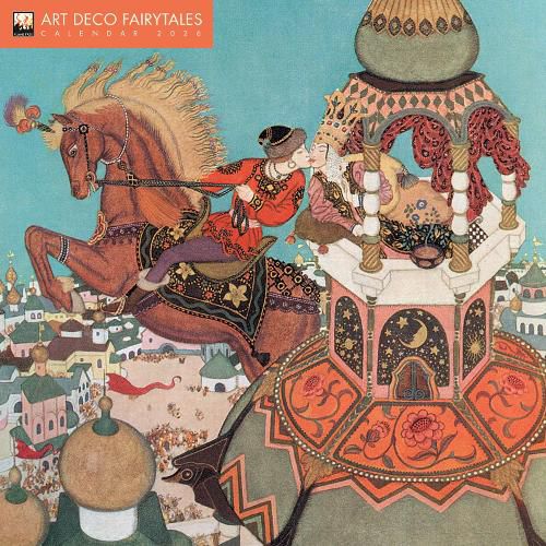 Cover image for Art Deco Fairytales Wall Calendar 2026 (Art Calendar)