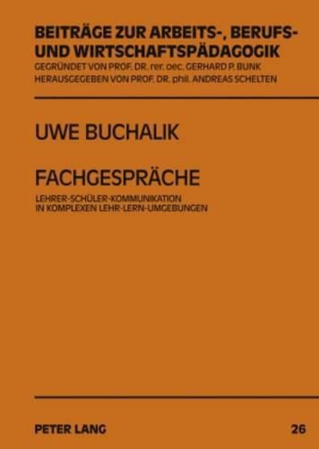 Cover image for Fachgespraeche: Lehrer-Schueler-Kommunikation in Komplexen Lehr-Lern-Umgebungen