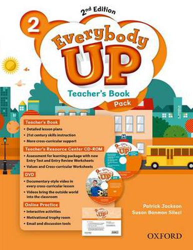 Everybody Up: Level 2: Teacher's Book Pack with DVD, Online Practice and Teacher's Resource Center CD-ROM: Linking your classroom to the wider world