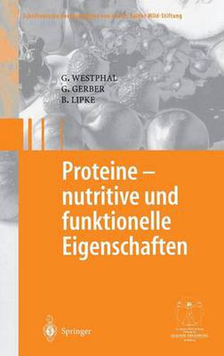 Cover image for Proteine - Nutritive Und Funktionelle Eigenschaften