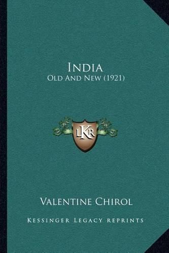 India: Old and New (1921)