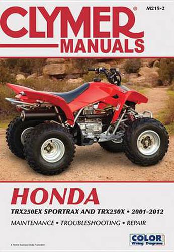 Cover image for Clymer Manuals Honda TRX250Ex Sport