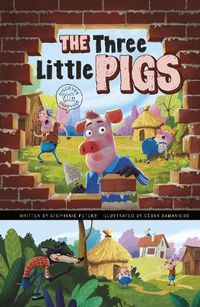 Cover image for The Three Little Pigs: A Discover Graphics Fairy Tale