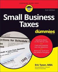 Cover image for Small Business Taxes For Dummies, 3rd Edition