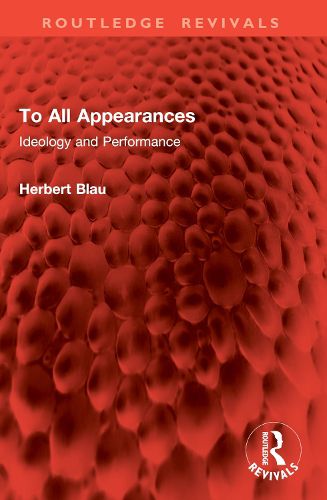 Cover image for To All Appearances