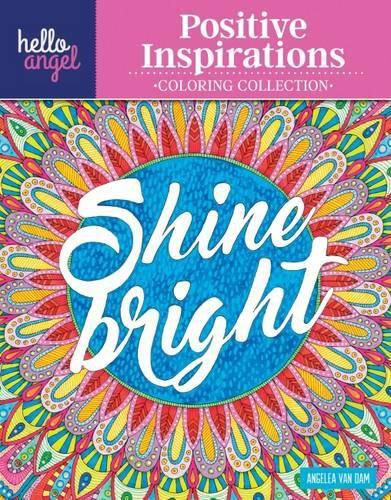 Cover image for Hello Angel Positive Inspirations Coloring Collection