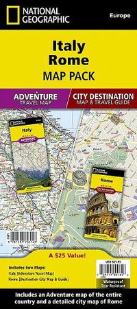 Cover image for Italy, Rome, Map Pack Bundle: Travel Maps International Adventure/Destination Map