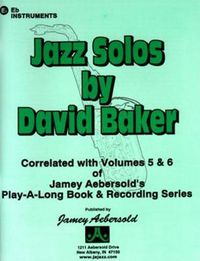 Cover image for Jazz Solos - Eb Edition