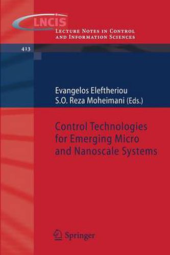 Cover image for Control Technologies for Emerging Micro and Nanoscale Systems