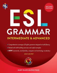 Cover image for ESL Grammar: Intermediate & Advanced
