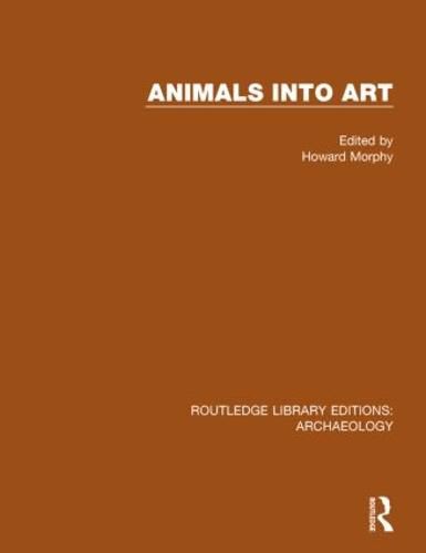 Cover image for Animals into Art