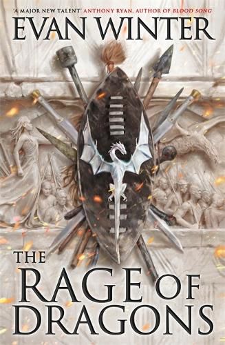 Cover image for The Rage of Dragons: The Burning, Book One