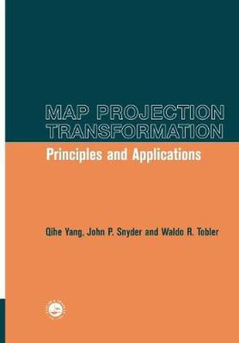 Cover image for Map Projection Transformation: Principles and Applications