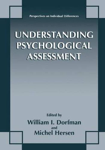 Cover image for Understanding Psychological Assessment