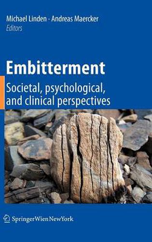 Cover image for Embitterment: Societal, psychological, and clinical perspectives