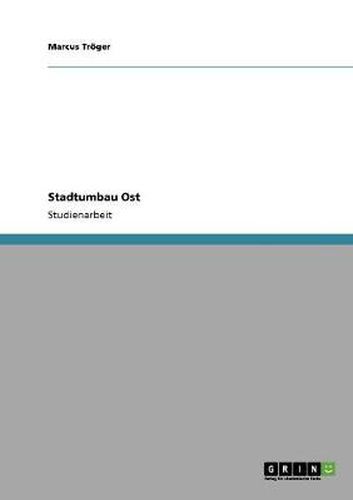 Cover image for Stadtumbau Ost