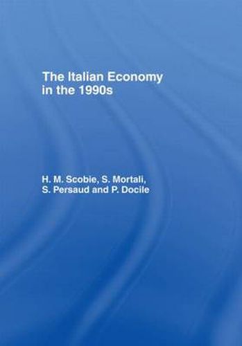 Cover image for The Italian Economy in the 1990s