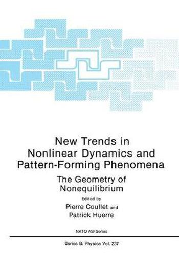 Cover image for New Trends in Nonlinear Dynamics and Pattern-Forming Phenomena: The Geometry of Nonequilibrium