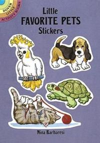 Cover image for Little Favorite Pets Stickers