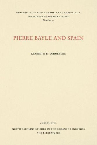 Pierre Bayle and Spain