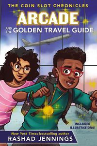 Cover image for Arcade and the Golden Travel Guide