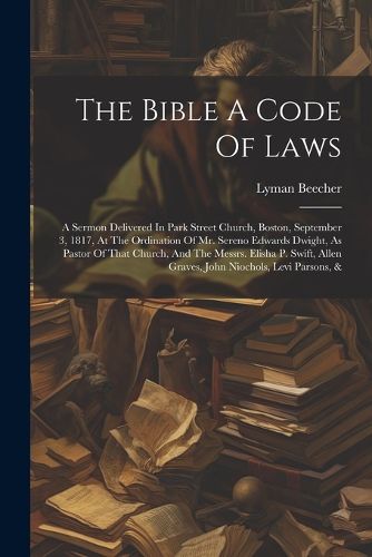 Cover image for The Bible A Code Of Laws