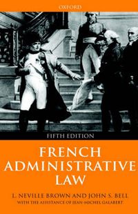 Cover image for French Administrative Law