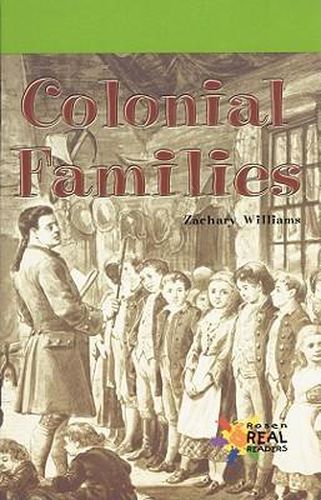 Cover image for Colonial Families