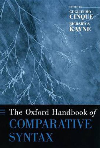 Cover image for The Oxford Handbook of Comparative Syntax