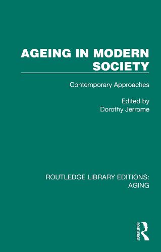 Cover image for Ageing in Modern Society