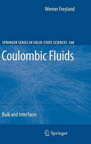 Cover image for Coulombic Fluids: Bulk and Interfaces