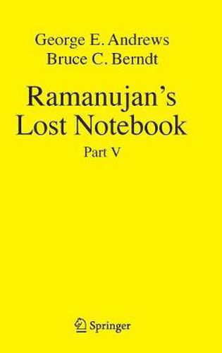 Cover image for Ramanujan's Lost Notebook: Part V