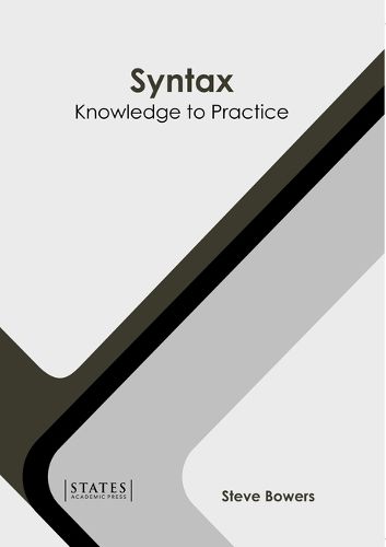 Cover image for Syntax: Knowledge to Practice