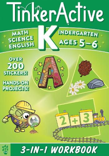 Cover image for Tinkeractive Workbooks: Kindergarten Bind-Up: Math, Science, English Language Arts