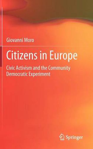 Cover image for Citizens in Europe: Civic Activism and the Community Democratic Experiment