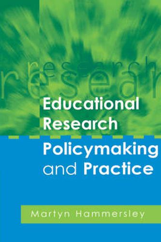Cover image for Educational Research: Policy Making and Practice