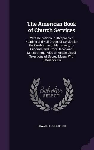 Cover image for The American Book of Church Services