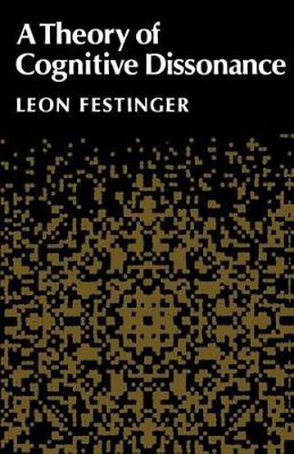 Cover image for A Theory of Cognitive Dissonance