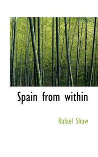 Cover image for Spain from Within