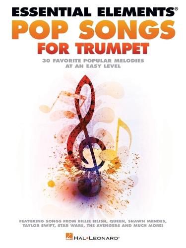 Cover image for Essential Elements Pop Songs for Trumpet